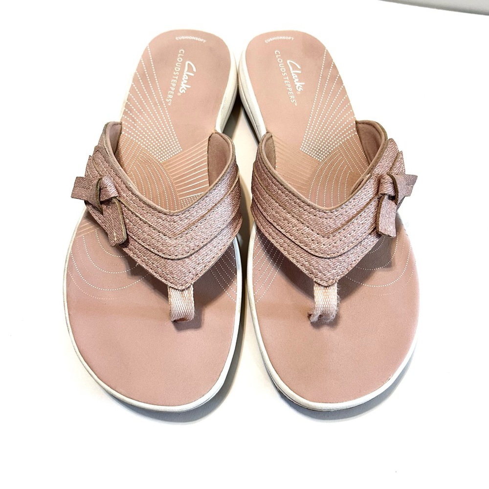 Clarks Women's Cloudsteppers Blush Sandals Size 10